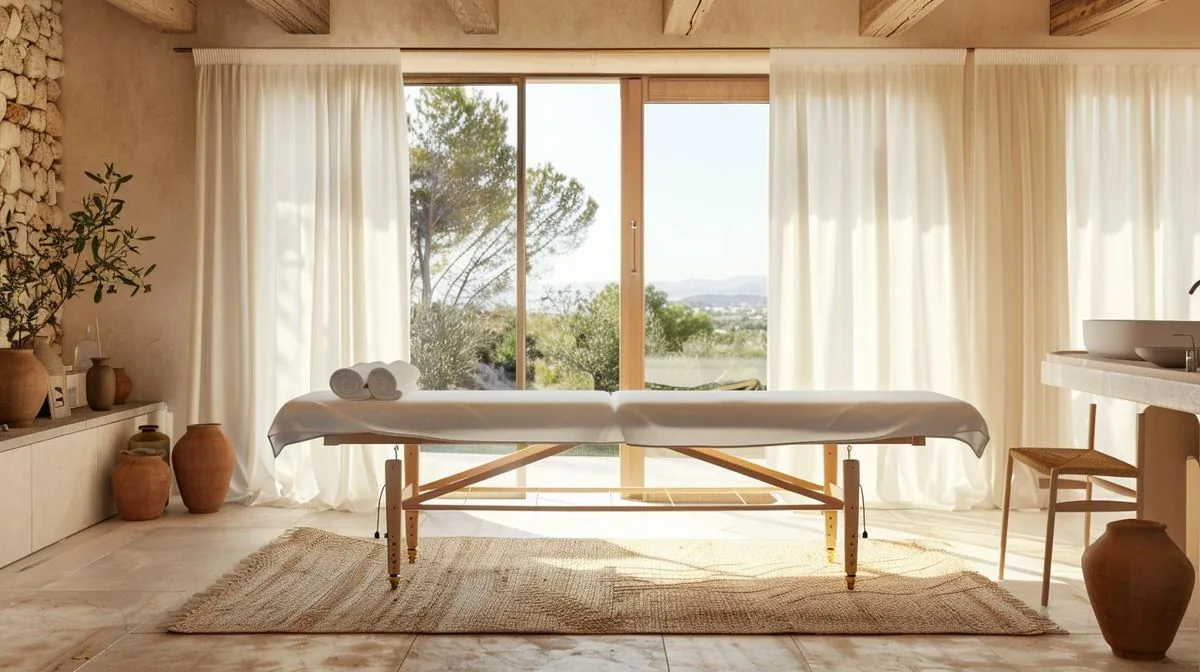Relaxing massage in villa Mallorca