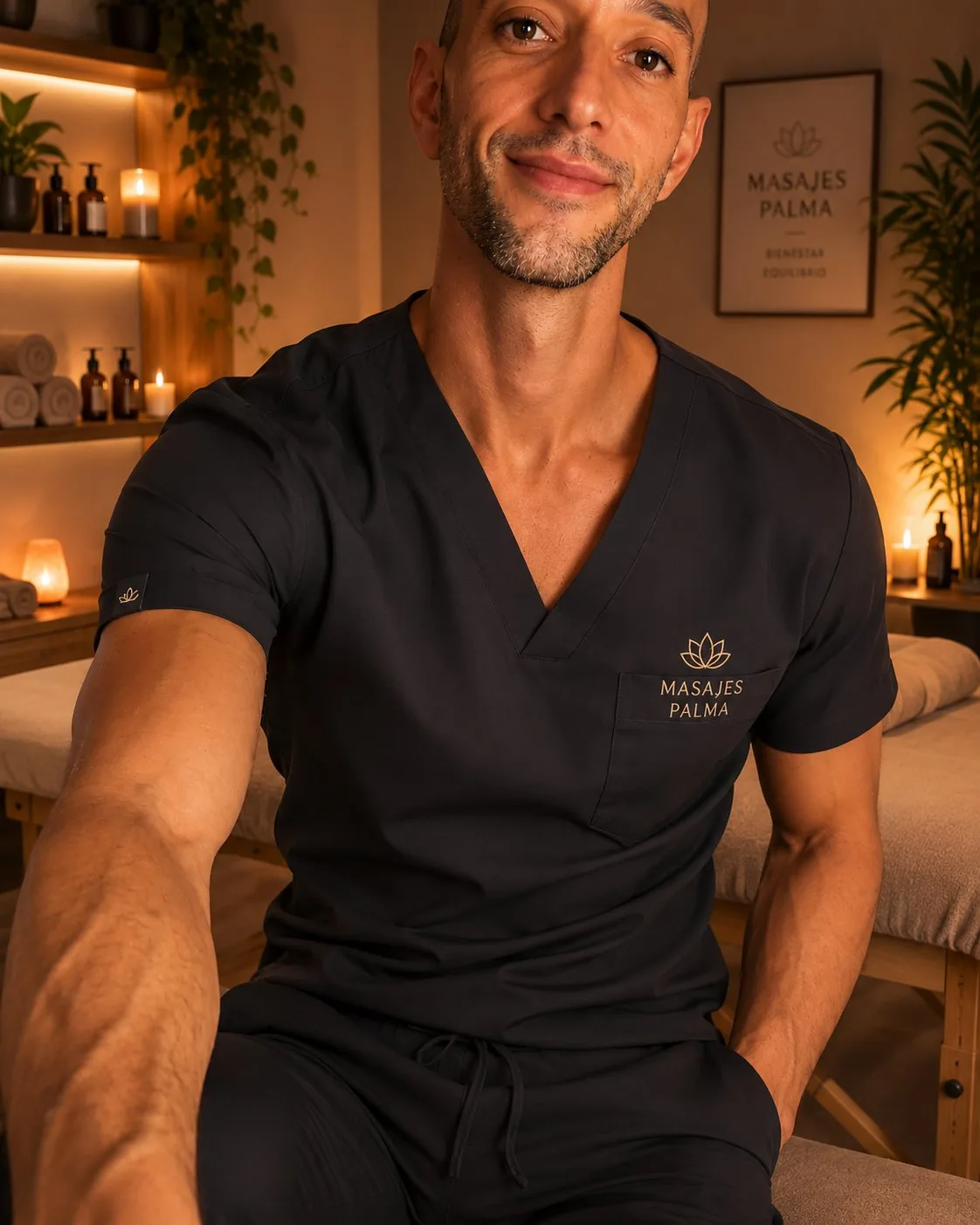 Carlos massage therapist Mallorca Island Touch