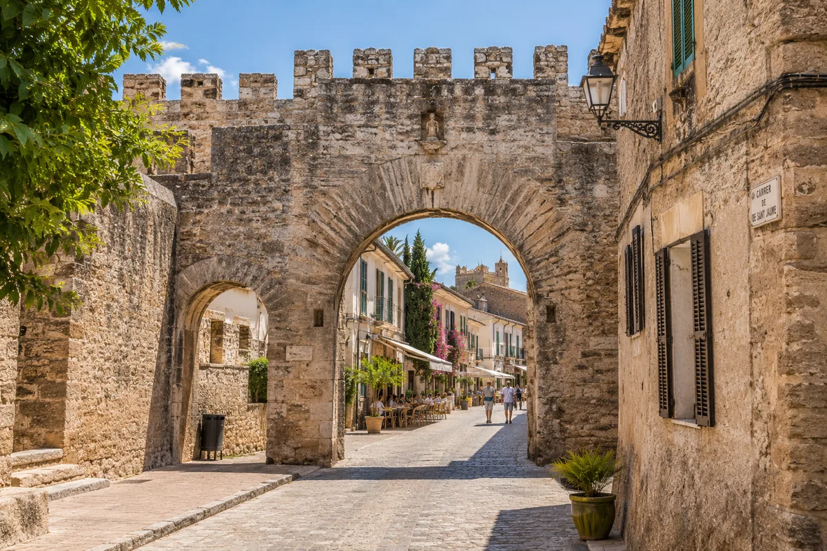 Alcúdia old town, Mallorca