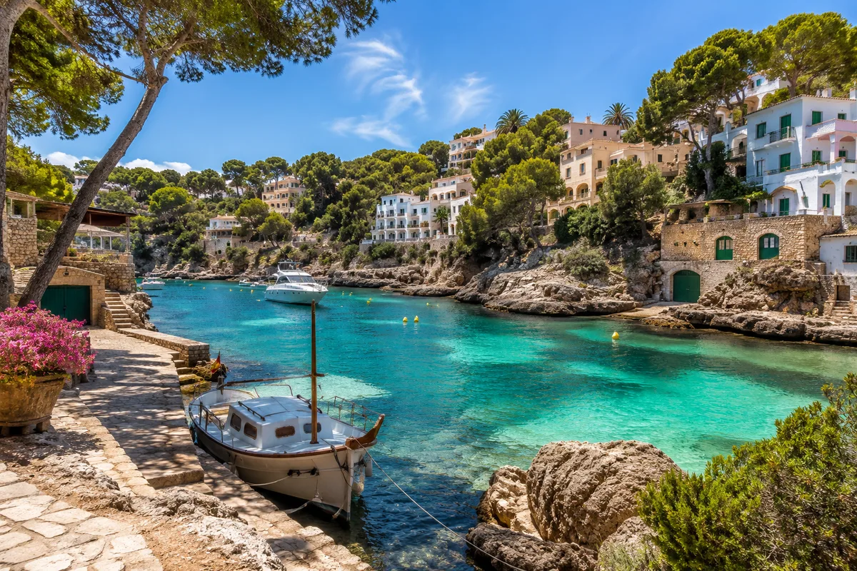 Southeast cove in Mallorca