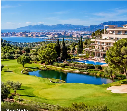 Son Vida, golf and luxury villas, Mallorca